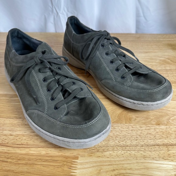 Dansko Vaughn Casual Sneakers Mens Green Suede Leather Lace Up EU 47 US 13.5-14 - Picture 1 of 8